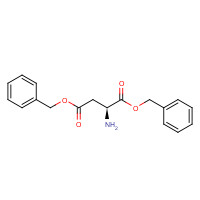 2791-79-9 dibenzyl (2S)-2-aminobutanedioate chemical structure