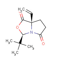 1214741-20-4 (3R,7aR)-3-tert-butyl-7a-ethenyl-6,7-dihydro-3H-pyrrolo[1,2-c][1,3]oxazole-1,5-dione chemical structure
