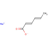 7757-81-5 sodium;(2E,4E)-hexa-2,4-dienoate chemical structure