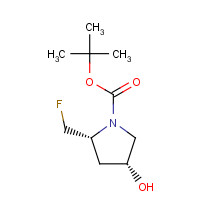 114676-97-0 tert-butyl (2R,4R)-2-(fluoromethyl)-4-hydroxypyrrolidine-1-carboxylate chemical structure