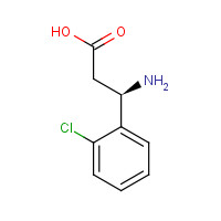 740794-79-0 (3R)-3-amino-3-(2-chlorophenyl)propanoic acid chemical structure