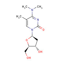 25406-45-5 4-(dimethylamino)-1-[(2R,4S,5R)-4-hydroxy-5-(hydroxymethyl)oxolan-2-yl]-5-methylpyrimidin-2-one chemical structure