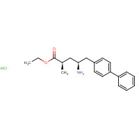 149690-12-0 ethyl (2R,4S)-4-amino-2-methyl-5-(4-phenylphenyl)pentanoate;hydrochloride chemical structure
