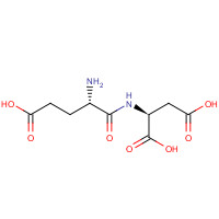 3918-84-1 (2S)-2-[[(2S)-2-amino-4-carboxybutanoyl]amino]butanedioic acid chemical structure
