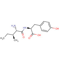 38579-21-4 (2S)-2-[[(2S,3S)-2-amino-3-methylpentanoyl]amino]-3-(4-hydroxyphenyl)propanoic acid chemical structure