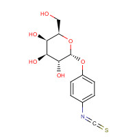 120967-92-2 (2R,3R,4S,5R,6R)-2-(hydroxymethyl)-6-(4-isothiocyanatophenoxy)oxane-3,4,5-triol chemical structure