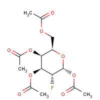 83697-45-4 [(2R,3S,4S,5R,6R)-3,4,6-triacetyloxy-5-fluorooxan-2-yl]methyl acetate chemical structure