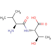 72636-02-3 (2S,3R)-2-[[(2S)-2-amino-3-methylbutanoyl]amino]-3-hydroxybutanoic acid chemical structure