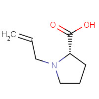 610299-77-9 (2S)-1-prop-2-enylpyrrolidine-2-carboxylic acid chemical structure