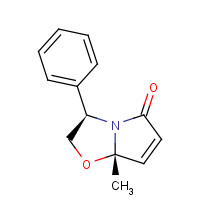 302911-95-1 (3R,7aS)-7a-methyl-3-phenyl-2,3-dihydropyrrolo[2,1-b][1,3]oxazol-5-one chemical structure