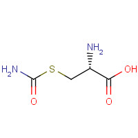 2072-71-1 (2R)-2-amino-3-carbamoylsulfanylpropanoic acid chemical structure