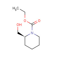 208454-14-2 ethyl (2S)-2-(hydroxymethyl)piperidine-1-carboxylate chemical structure