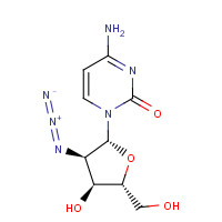 51034-68-5 4-amino-1-[(2R,3R,4S,5R)-3-azido-4-hydroxy-5-(hydroxymethyl)oxolan-2-yl]pyrimidin-2-one chemical structure