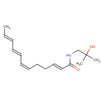 83883-10-7 (2E,6Z,8E,10E)-N-(2-hydroxy-2-methylpropyl)dodeca-2,6,8,10-tetraenamide chemical structure