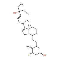 199798-84-0 (1R,3Z,5S)-3-[(2E)-2-[(3aS,7aS)-1-[(E,2S)-6-ethyl-6-hydroxyoct-4-en-2-yl]-7a-methyl-3a,5,6,7-tetrahydro-3H-inden-4-ylidene]ethylidene]-5-fluoro-4-methylidenecyclohexan-1-ol chemical structure
