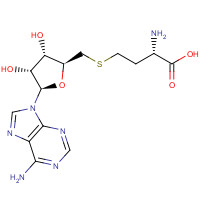 72422-06-1 (2S)-2-amino-4-[[(2S,3S,4R,5R)-5-(6-aminopurin-9-yl)-3,4-dihydroxyoxolan-2-yl]methylsulfanyl]butanoic acid chemical structure