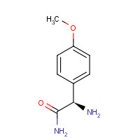 67412-96-8 (2R)-2-amino-2-(4-methoxyphenyl)acetamide chemical structure