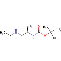 869901-70-2 tert-butyl N-[(2R)-1-(ethylamino)propan-2-yl]carbamate chemical structure