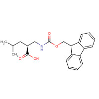 193887-45-5 (2S)-2-[(9H-fluoren-9-ylmethoxycarbonylamino)methyl]-4-methylpentanoic acid chemical structure