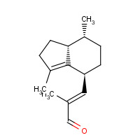 4176-16-3 (E)-3-[(4S,7R,7aR)-3,7-dimethyl-2,4,5,6,7,7a-hexahydro-1H-inden-4-yl]-2-methylprop-2-enal chemical structure