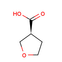168395-26-4 (3S)-oxolane-3-carboxylic acid chemical structure