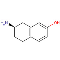 85951-61-7 (7R)-7-amino-5,6,7,8-tetrahydronaphthalen-2-ol chemical structure