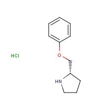 174213-52-6 (2S)-2-(phenoxymethyl)pyrrolidine;hydrochloride chemical structure