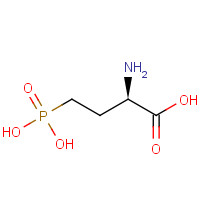 78739-01-2 (2R)-2-amino-4-phosphonobutanoic acid chemical structure