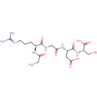 96426-21-0 (3S)-3-[[2-[[(2S)-2-[(2-aminoacetyl)amino]-5-(diaminomethylideneamino)pentanoyl]amino]acetyl]amino]-4-[[(1S)-1-carboxy-2-hydroxyethyl]amino]-4-oxobutanoic acid chemical structure