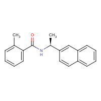 1093070-09-7 2-methyl-N-[(1S)-1-naphthalen-2-ylethyl]benzamide chemical structure