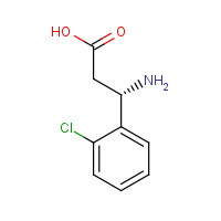 763922-37-8 (3S)-3-amino-3-(2-chlorophenyl)propanoic acid chemical structure