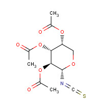 62414-75-9 [(3R,4R,5S,6S)-4,5-diacetyloxy-6-isothiocyanatooxan-3-yl] acetate chemical structure