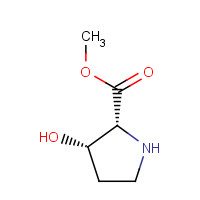 405165-00-6 methyl (2R,3S)-3-hydroxypyrrolidine-2-carboxylate chemical structure