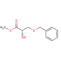 127744-28-9 methyl (2S)-2-hydroxy-3-phenylmethoxypropanoate chemical structure