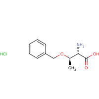 60856-51-1 (2S,3R)-2-amino-3-phenylmethoxybutanoic acid;hydrochloride chemical structure