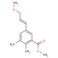 1266728-22-6 methyl 5-[(E)-3-methoxyprop-1-enyl]-2,3-dimethylbenzoate chemical structure