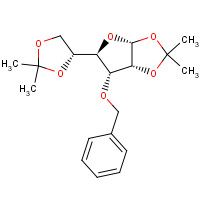 22331-21-1 (3aR,5R,6R,6aR)-5-[(4R)-2,2-dimethyl-1,3-dioxolan-4-yl]-2,2-dimethyl-6-phenylmethoxy-3a,5,6,6a-tetrahydrofuro[2,3-d][1,3]dioxole chemical structure