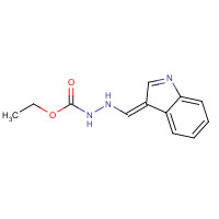 15641-27-7 ethyl N-[[(Z)-indol-3-ylidenemethyl]amino]carbamate chemical structure