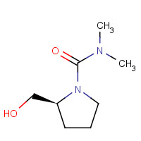 376629-60-6 (2S)-2-(hydroxymethyl)-N,N-dimethylpyrrolidine-1-carboxamide chemical structure