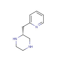1217456-28-4 (2R)-2-(pyridin-2-ylmethyl)piperazine chemical structure