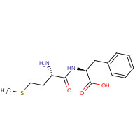 14492-14-9 (2S)-2-[[(2S)-2-amino-4-methylsulfanylbutanoyl]amino]-3-phenylpropanoic acid chemical structure