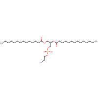 998-07-2 [(2R)-3-[2-aminoethoxy(hydroxy)phosphoryl]oxy-2-tetradecanoyloxypropyl] tetradecanoate chemical structure