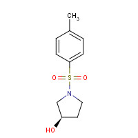 133034-00-1 (3R)-1-(4-methylphenyl)sulfonylpyrrolidin-3-ol chemical structure