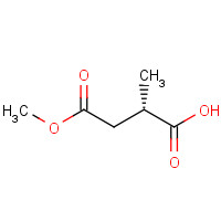 111266-27-4 (2S)-4-methoxy-2-methyl-4-oxobutanoic acid chemical structure