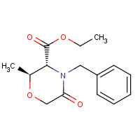 1268474-70-9 ethyl (2S,3R)-4-benzyl-2-methyl-5-oxomorpholine-3-carboxylate chemical structure