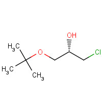 174500-54-0 (2S)-1-chloro-3-[(2-methylpropan-2-yl)oxy]propan-2-ol chemical structure
