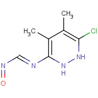 51519-17-6 N'-(6-chloro-4,5-dimethyl-1,2-dihydropyridazin-3-yl)-N-oxomethanimidamide chemical structure