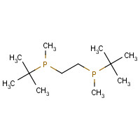203000-53-7 (S)-tert-butyl-[2-[tert-butyl(methyl)phosphanyl]ethyl]-methylphosphane chemical structure