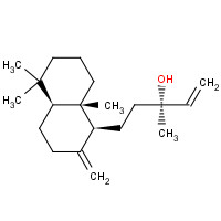 596-85-0 (3R)-5-[(1S,4aS,8aS)-5,5,8a-trimethyl-2-methylidene-3,4,4a,6,7,8-hexahydro-1H-naphthalen-1-yl]-3-methylpent-1-en-3-ol chemical structure