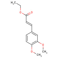 20583-78-2 ethyl (E)-3-(3,4-dimethoxyphenyl)prop-2-enoate chemical structure